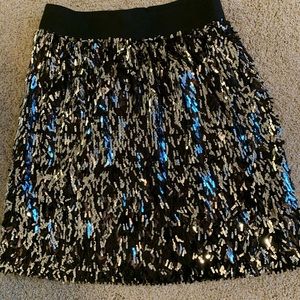 Sequin skirt